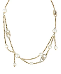 LIU JO PEARLS COLLANA ACCIAIO DONNA LJ2917 NUOVA - Imagen 1 de 3