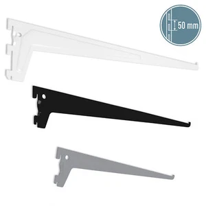 ib style® Regalträger einreihig Raster 50 mm versch. Größen & Farben Regalsystem - Bild 1 von 7