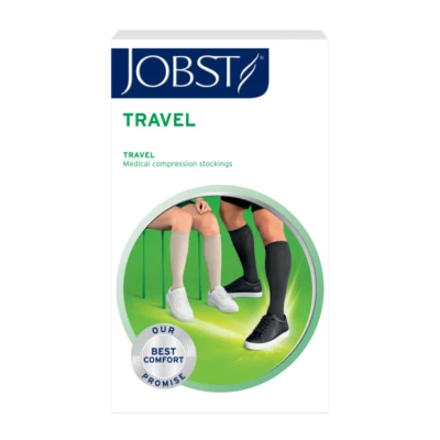 JOBST® Travel Socks - Knee High Medical Compression Stockings Flight 15 - 20mmHg - Image 1 of 2