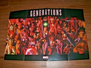 Generations Promo Poster 24" x 36" Marvel 2017 Alex Ross - Bild 1 von 4