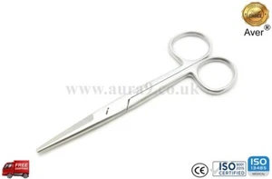 Scissor Mayo 14.5CM Straight Sharp, Dissecting Tissue Gum Aver Dentist & Surgery - Picture 1 of 1