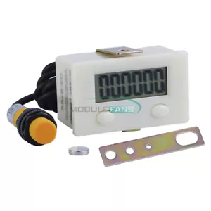 LCD Digital Counter Proximity Industrial Magnetic Sensor Switch Punch Counter - Picture 1 of 24