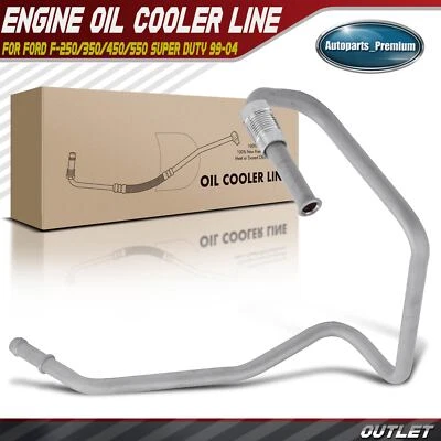 Transmission Oil Cooler Line for Ford F-250 F-350 F-450 F-550 Super Duty 99-04 - Image 1 of 4