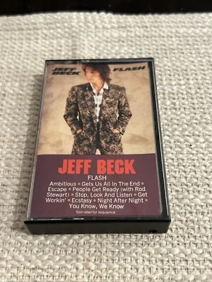 Flash by Jeff Beck (Cassette, 1985, Epic) - Image 1 of 4
