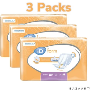 ID Expert Form Extra 2 Incontinence Pads 3 Packs of 21 adult nappies pad - Picture 1 of 5