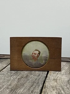 1800’s Antique Reverse On Glass Painting Hinterglasmalerei Russian Bath Humorous - Picture 1 of 3