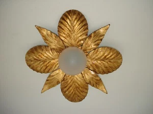 13541 FARETTO FOGLIA ORO ANTICATO RENZO DE VENTISETTE - Foto 1 di 1