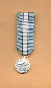UNITED STATES ANTARCTIC EXPEDITION MINI MEDAL SILVER - Imagen 1 de 2