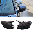 For Honda Accord 2008-2017 Horn Pair Carbon Fiber Style Rear View Mirror Cover