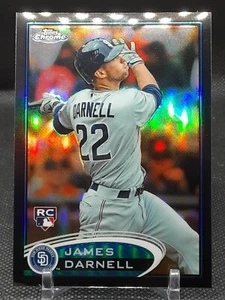 JAMES DARNELL 2012 TOPPS CHROME BLACK REFRACTOR ROOKIE #48/100 PADRES S6 - Picture 1 of 1