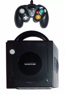 GAMECUBE CONSOLE + 1 CONTROLLER (BLACK) (Nintendo Gamecube) Wii B - Bild 1 von 1