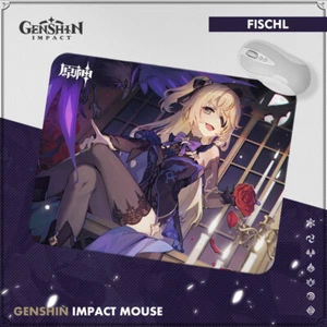 Tapis de souris Genshin Impact Anime Fischl mode ordinateur bureau cosplay cadeau #6 - Photo 1/3
