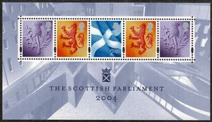 GB Gran Bretaña 2004, Scottish Parliament, Hoja Bloque Nueva MNH** SG S152 - Imagen 1 de 1