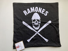 Pottery Barn RAMONES square pillow cover NWT 18 x 18  Black