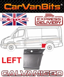 PANEL DE REPARACIÓN DE ARCO DE RUEDA TRASERA DELANTERO PARA MERCEDES SPRINTER VW CRAFTER MWB 06-18 - Imagen 1 de 8