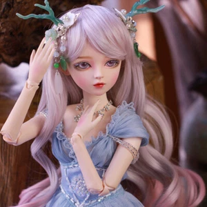 1/3 BJD Puppe 60 cm Mädchen Puppe mit Upgrade Make-up abnehmbare Kleid Augen Perücken Schuhe - Bild 1 von 19