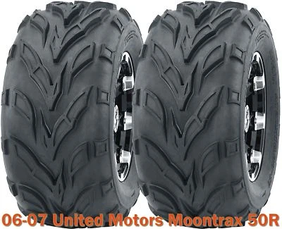 (2) Juego de neumáticos 16x8-7 16x8x7 WANDA ATV para United Motors Moontrax 50R 2006-2007 Foto 1 de 4