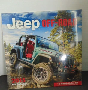 Jeep 2015 calendario todoterreno Ken Brubaker nuevo/sellado - Imagen 1 de 2