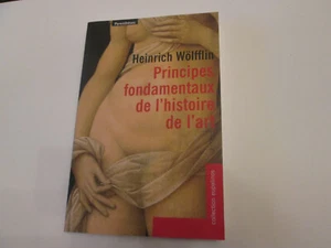 principes fondamentaux de l'histoire de l'art .. Wolfflin, Heinrich - Imagen 1 de 1
