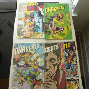7 Eclipse Comics DNAgents Issues - 3 New & Sealed - 4 In Very Good Condition - Picture 1 of 11