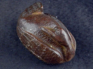 raro, antiguo bronce Kogo - contenedor de incienso, a. de la ceremonia japonesa del té - Imagen 1 de 11