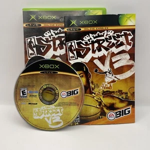 NBA Street V3 Vol 3 Microsoft Xbox Original komplett mit Handbuch FUNKTIONIERT CIB - Bild 1 von 7