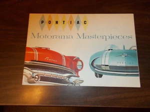 1956 Pontiac "Motorama Masterpieces"  4-page Sales Brochure - Picture 1 of 4