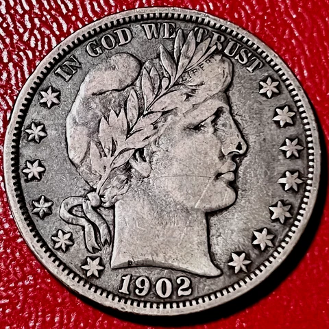 1902-O BARBER HALF Cover