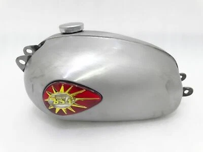 Gas Tank For Bsa Bantam D7 1965 In Raw With  Badges & Cap - Image 1 of 4