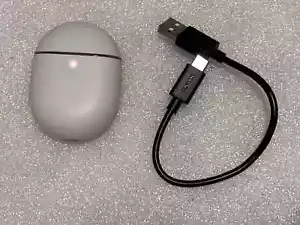 Genuine - Google Pixel Buds A-Series - G7T9J - Olive Green - CHARGING CASE ONLY - Picture 1 of 9