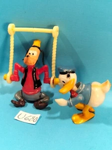 Figurines U680: Donald duck & Dingo anciens 5-8cm Disney Goofy - Imagen 1 de 7