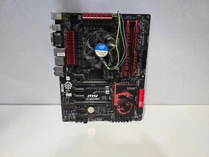 Gamingowa płyta główna MSI Z97-GD65, Intel Core i5-4690K, 8GB DDR3-1600 RAM - Zdjęcie 1 z 12