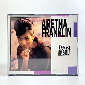 Aretha Franklin: Jazz to Soul (2 CD Set Columbia/Legacy 1992) Printed in USA - Imagen 1 de 4