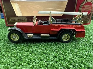 Matchbox Models Of Yesteryear Y-6 1920 Roll Royce Fire Engine 1:48 Scale - Picture 1 of 10