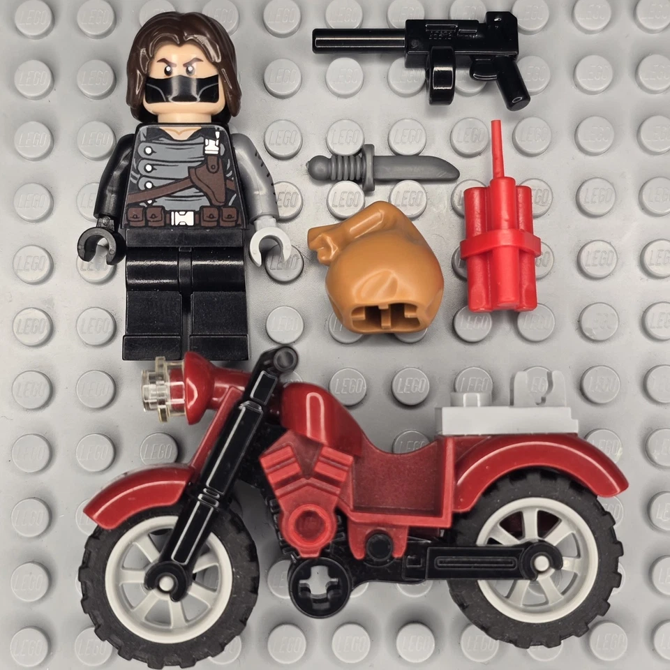 Lego Marvel Super Heroes Minifigura SH0181 Soldado de Invierno Foto 1 de 4