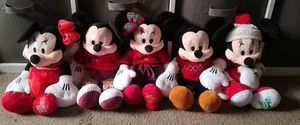 Disney Store Mickey Mouse Minnie Mouse Datum gestempelt Fuß 2012 2014 2016 2017 - Bild 1 von 11