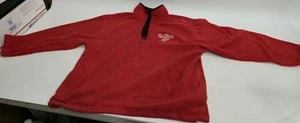 Vintage Detroit Red Wings Fleece Pullover | Red Pro Edge NHL Large 1/4 Zip  - Bild 1 von 23