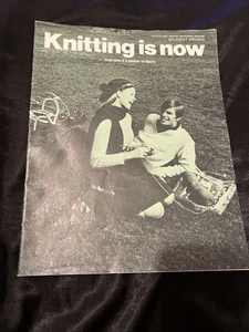 1960s Knitting Is Now How-To Knit Instruction & Pattern Book 7 Projects Vtg 6136 - Picture 1 of 3