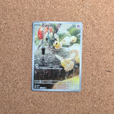 Cutiefly 172/162 SV05: Temporal Forces Holo Illustration Rare Pokemon TCG *C2 - Image 1 of 2