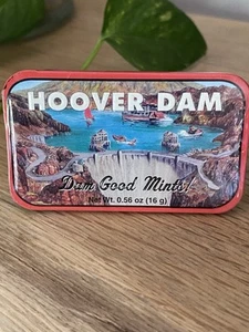 Sealed NOS Hoover Dam "Dam Good Mints!" 0,56 Unzen (16 g) Dose - Bild 1 von 7