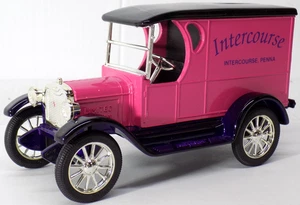 ERTL 1923 CHEVY 1/2 TON TRUCK COIN BANK "Intercourse Pennsylvania" # 3917 NIB - Picture 1 of 9