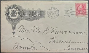 Publicidad Grand Hotel Dragon Crown Indianápolis en 1912 - Imagen 1 de 2