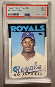 1986 TOPPS TRADED T RC #50 PSA 9 - Picture 1 of 4