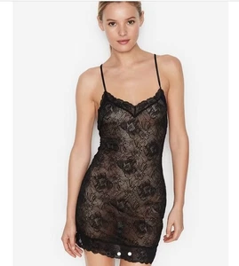 Victoria's Secret Schlupfkleid schwarz Spitze 2XL TOP - Bild 1 von 19