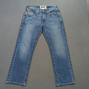 Ariat Jeans Men's 32x30 Blue M5 Slim Stretch Stillwell Stackable Straight Leg - Picture 1 of 11