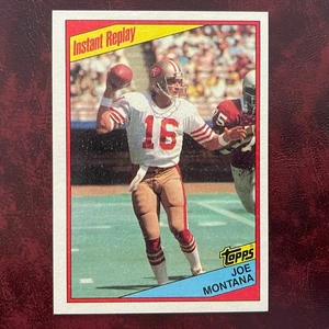 1984 Topps Set JOE MONTANA INSTANT REPLAY #359 49ERS - NM/MINT+ *HIGH GRADE* - Imagen 1 de 2
