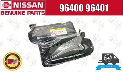 Nissan Genuine R35 GT-R 2015 Nismo Sun Visor ASSY Black Left & Right Set - Image 1 of 4