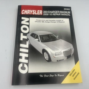 CHILTON Chrysler 300, Cargador Magnum 2005-10 Manual de reparación 20362 - Imagen 1 de 3