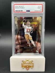 Brock Purdy 2022 Select Club Level Rookie RC San Francisco PSA 9 como nuevo 49ers - Imagen 1 de 2