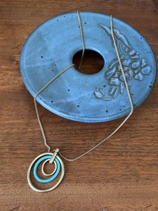 Lucky Brand Halbedel Akzent Halskette mit einer Stangenkette zum Längenverstellen - Bild 1 von 5